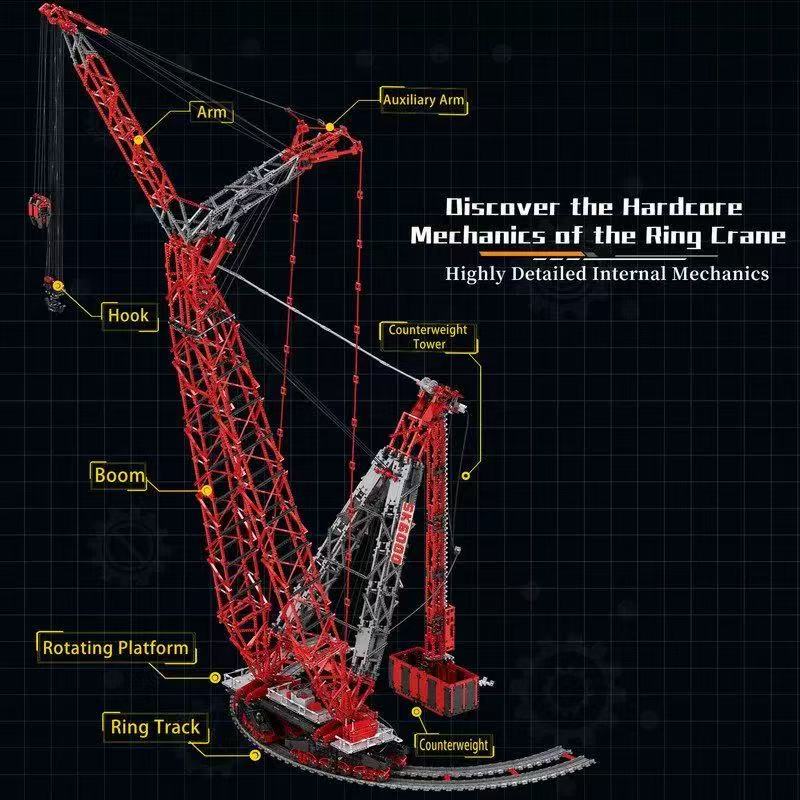 Reobrix 22028 Super-large SK6000 Land-Based Ring Crane - YWOBB