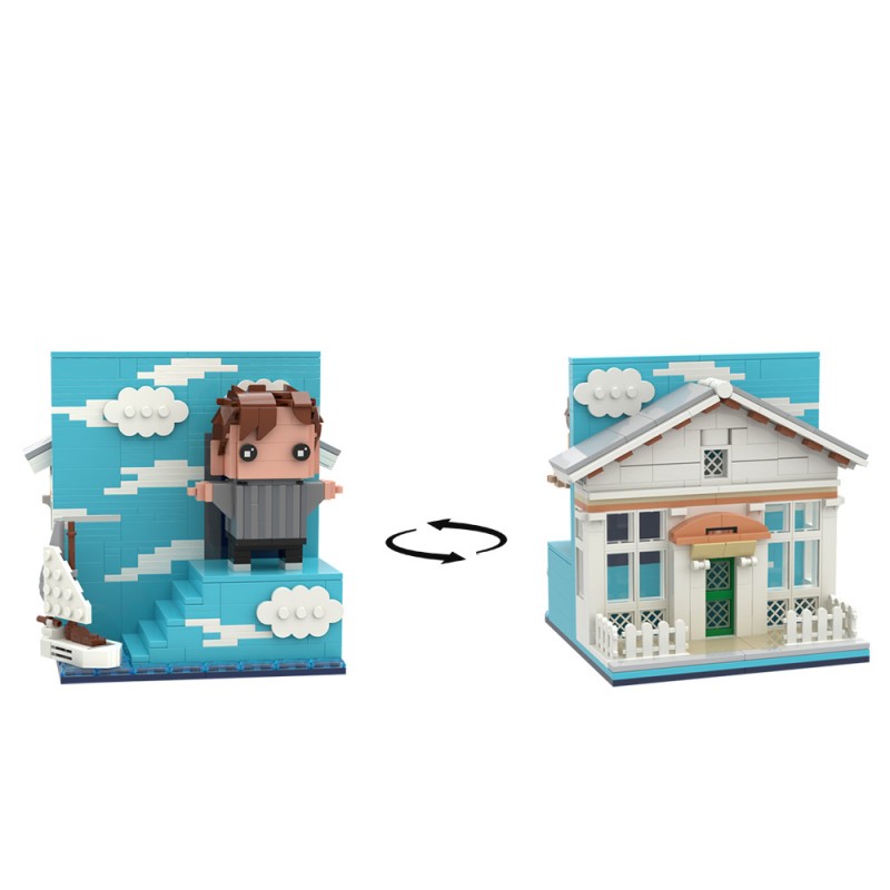 GOBRICKS MOC S1099 The Truman Show - YWOBB