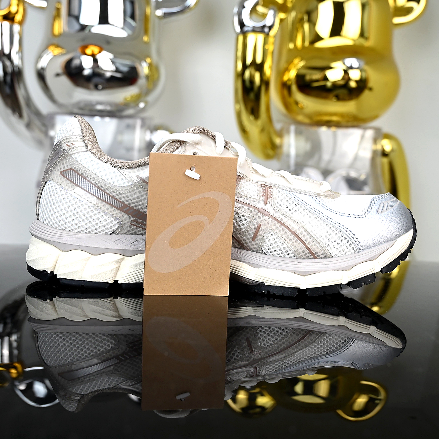 ASICS GEL-KAYANO 12.1 Cream  Chateau Gray  1203B144-100