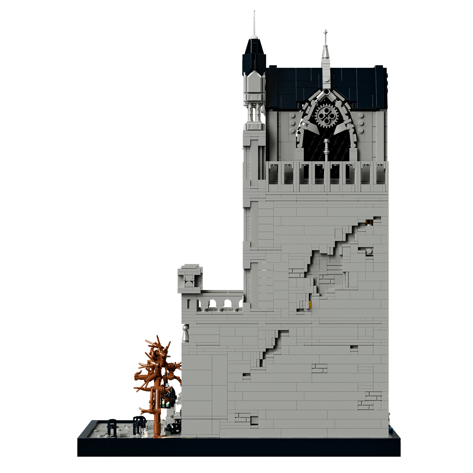 BOGAOBANG B6400 Gothic Architecture with lights OVP EU Warehouse Version - YWOBB