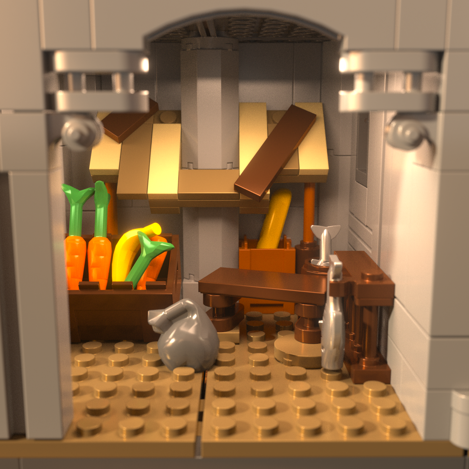 Iambrick 40211 Sword of Holy Spirit Castle - YWOBB