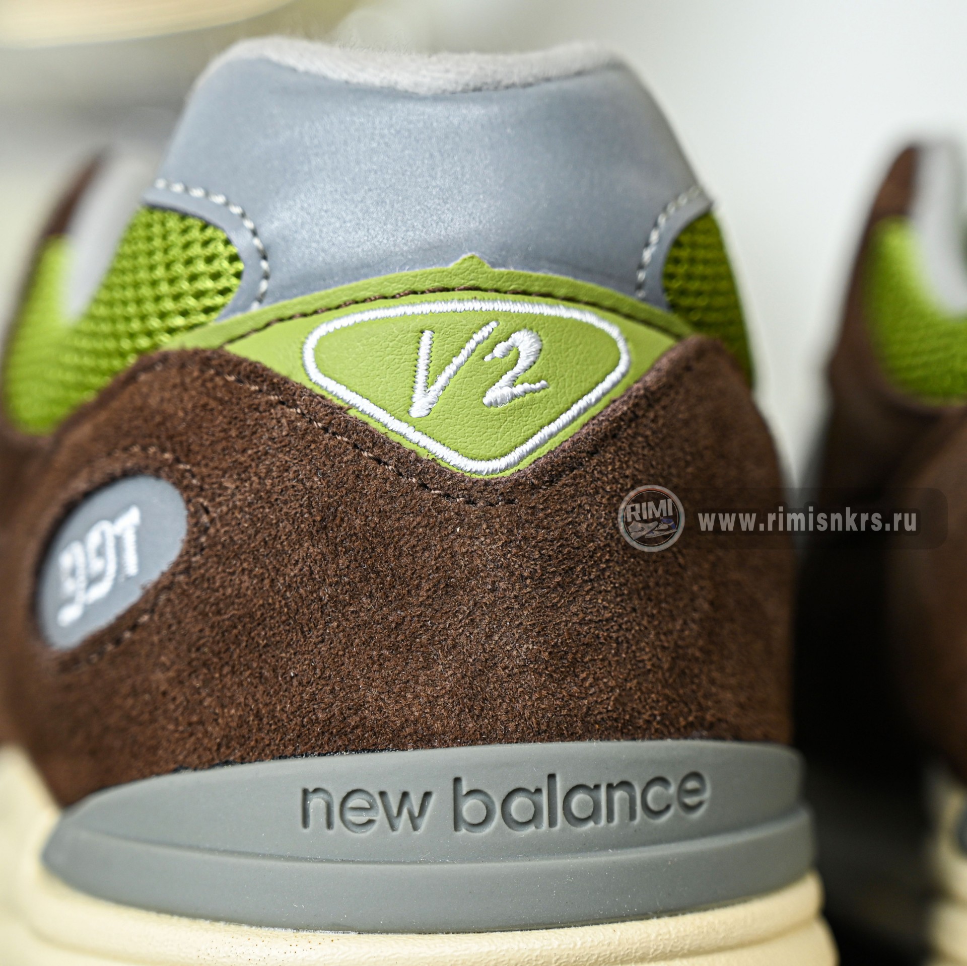 KITH x Danielle Cathari x New Balance NB 991 V2 Reverse Matcha  991CK2