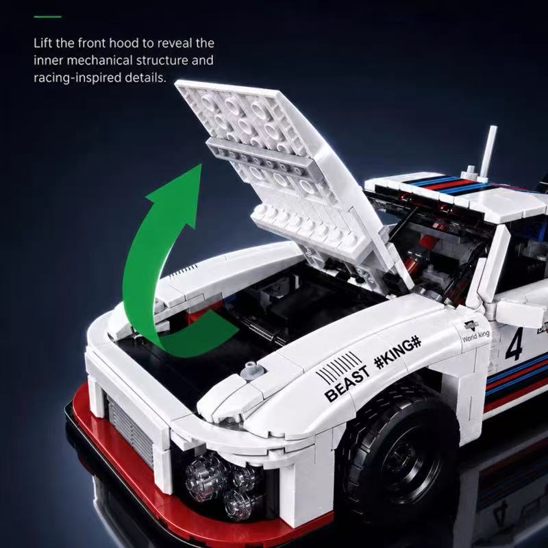 Mould King 10267 935 Race Car - YWOBB