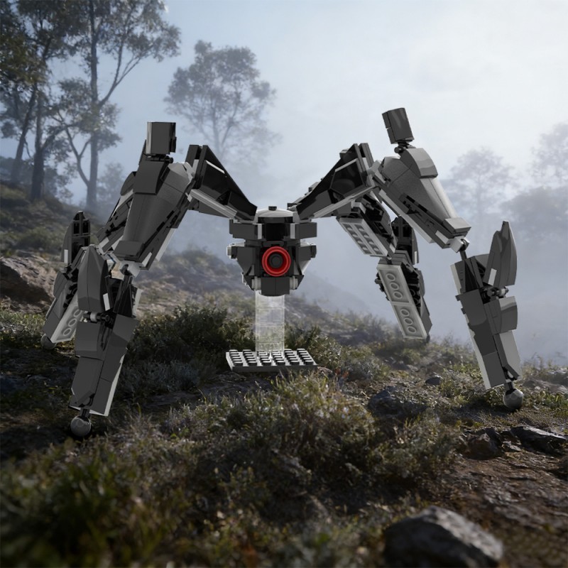 GOBRICKS MOC 250557 ARC Raiders Leaper - YWOBB