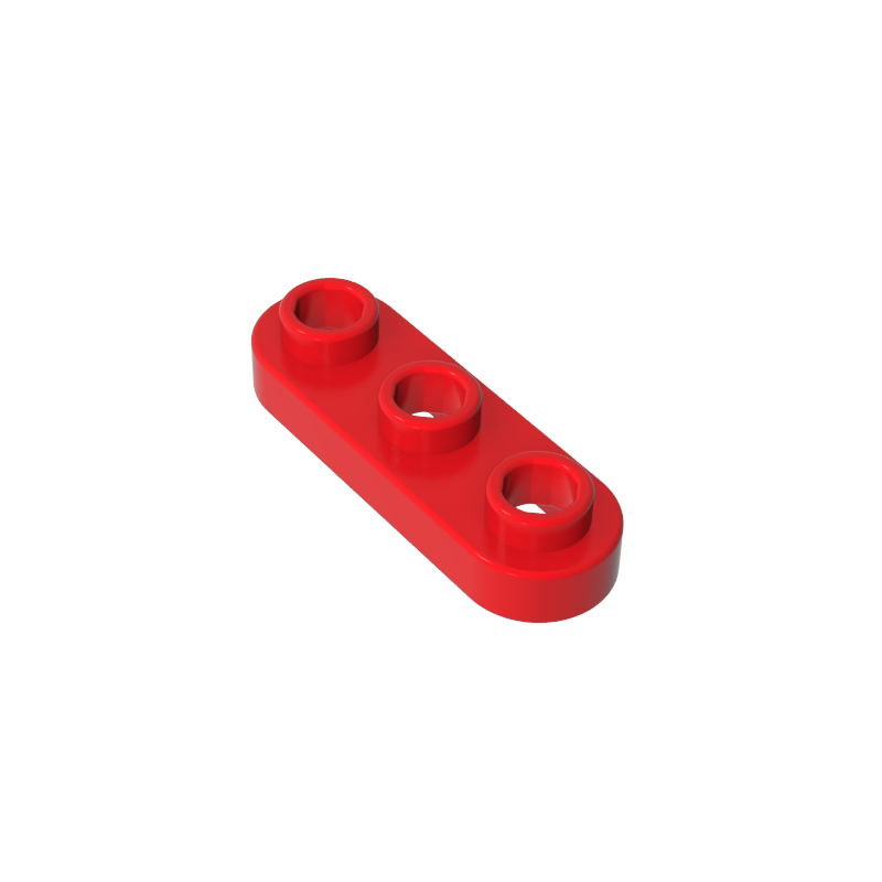 GOBRICKS GDS-90572 Plate Round 1 x 3 with Open Studs - YWOBB