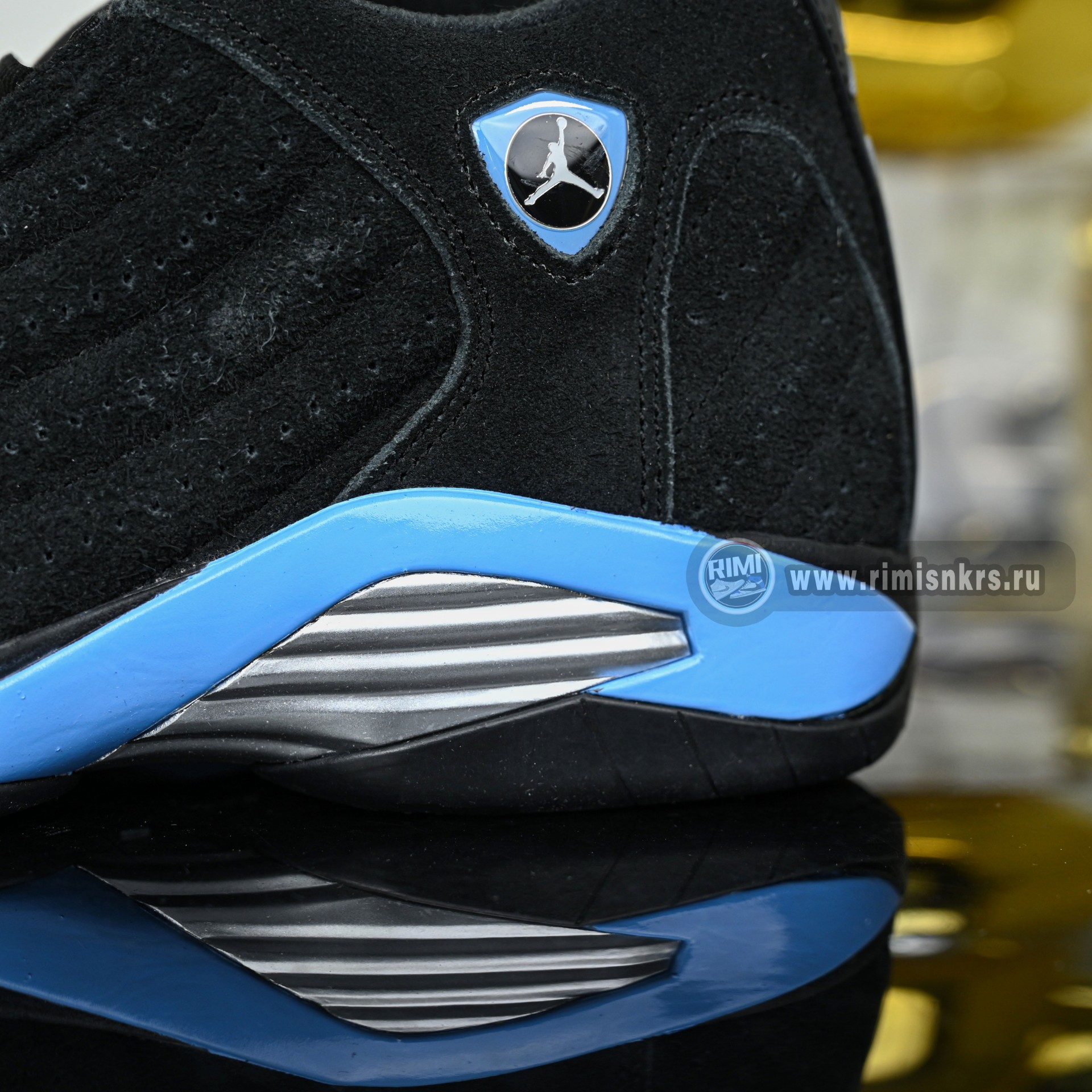 Air Jordan 14 'Black/University Blue' 2026 487471-007