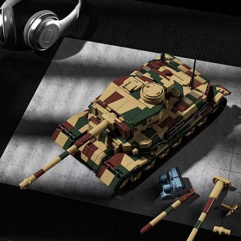 12GO 97029 World War II German Porsche Tiger tank (P) - YWOBB