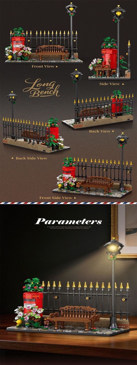 Reobrix 66610 LONG BENCH - YWOBB