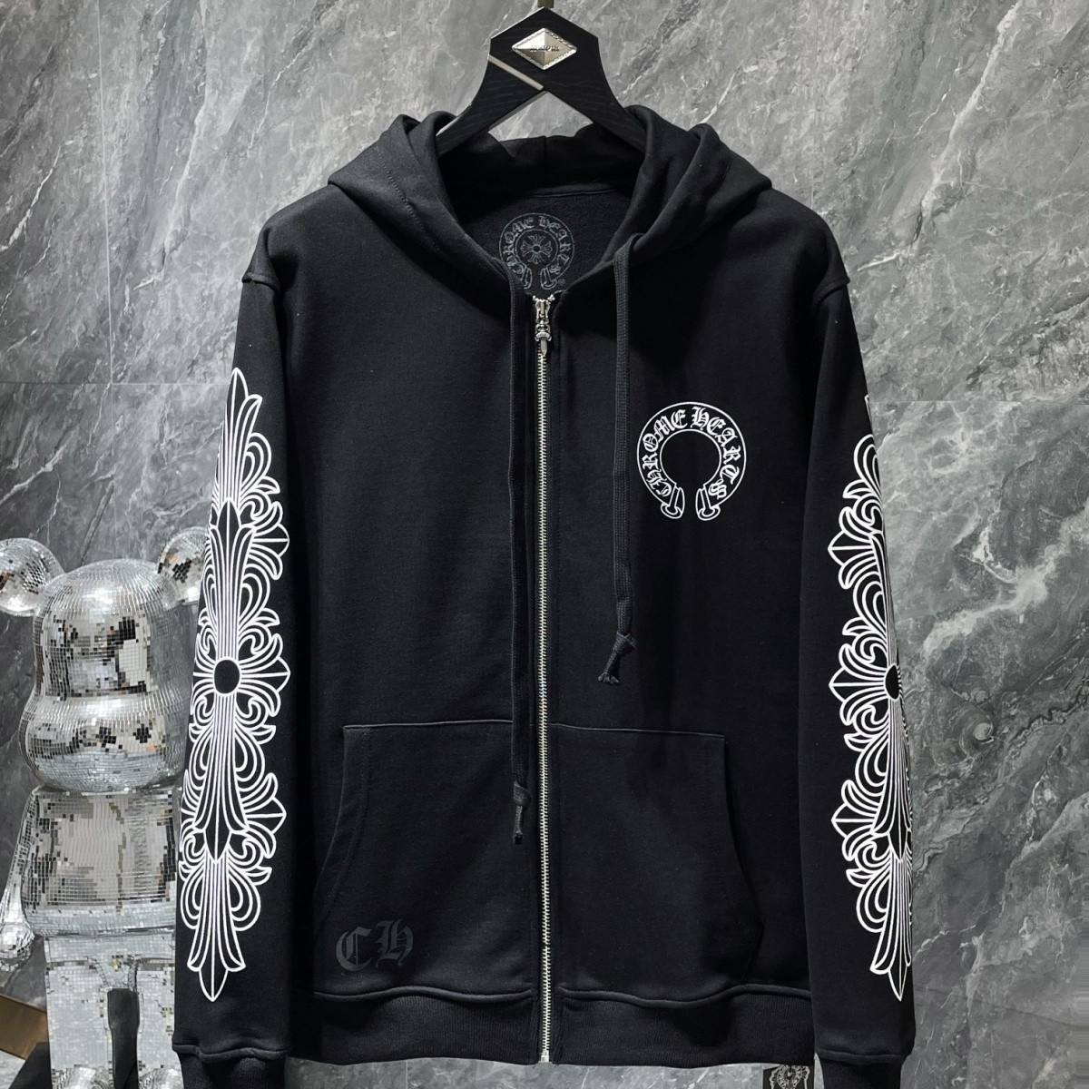 28_Chrome Heart hoodie