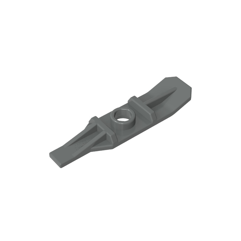 GOBRICKS GDS-90298 Minifigure Utensil Ski without Hinge - YWOBB