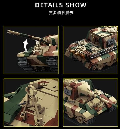 12GO 97060 JAGDTIGER Tank destroyer - YWOBB