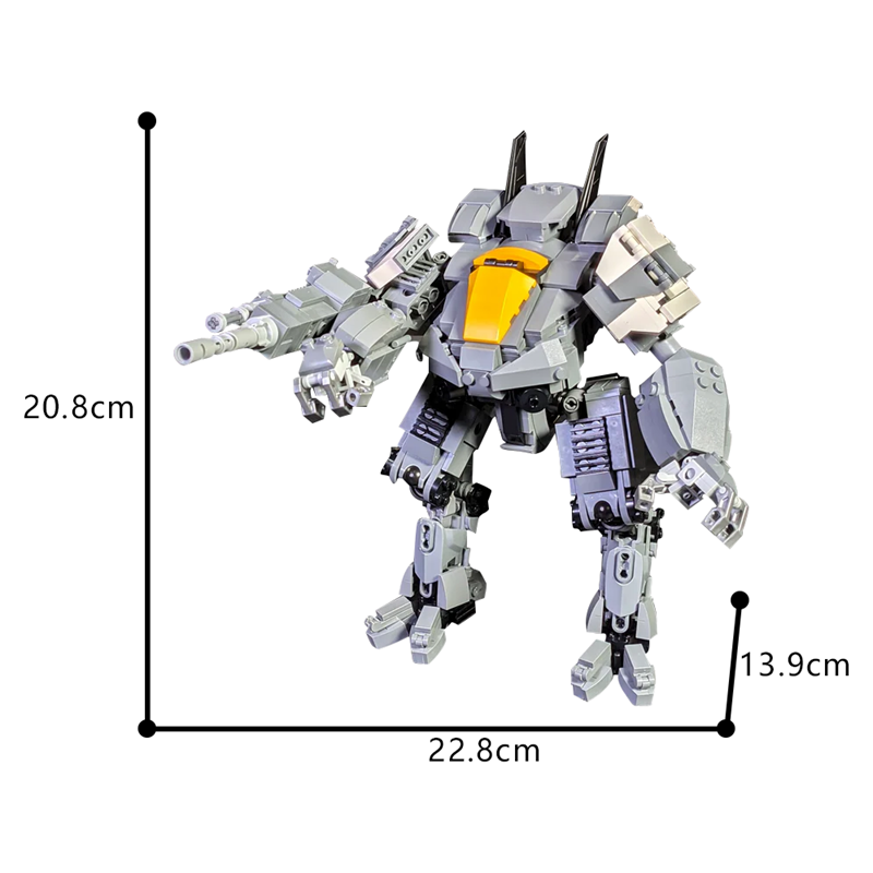 GOBRICKS MOC A1089 Cyclops - Minifig Scale - YWOBB