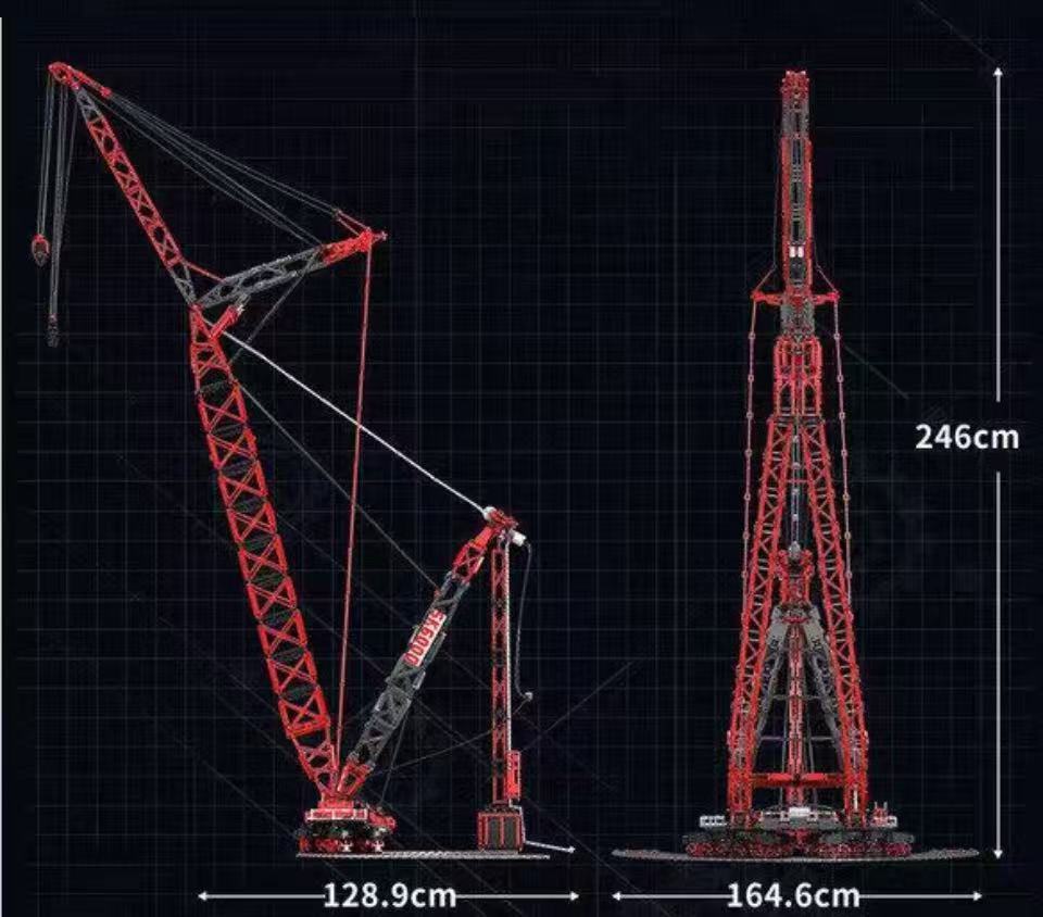 Reobrix 22028 Super-large SK6000 Land-Based Ring Crane - YWOBB