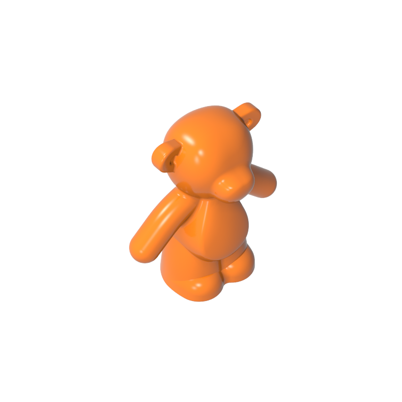 GOBRICKS GDS-2121 teddy bear - YWOBB