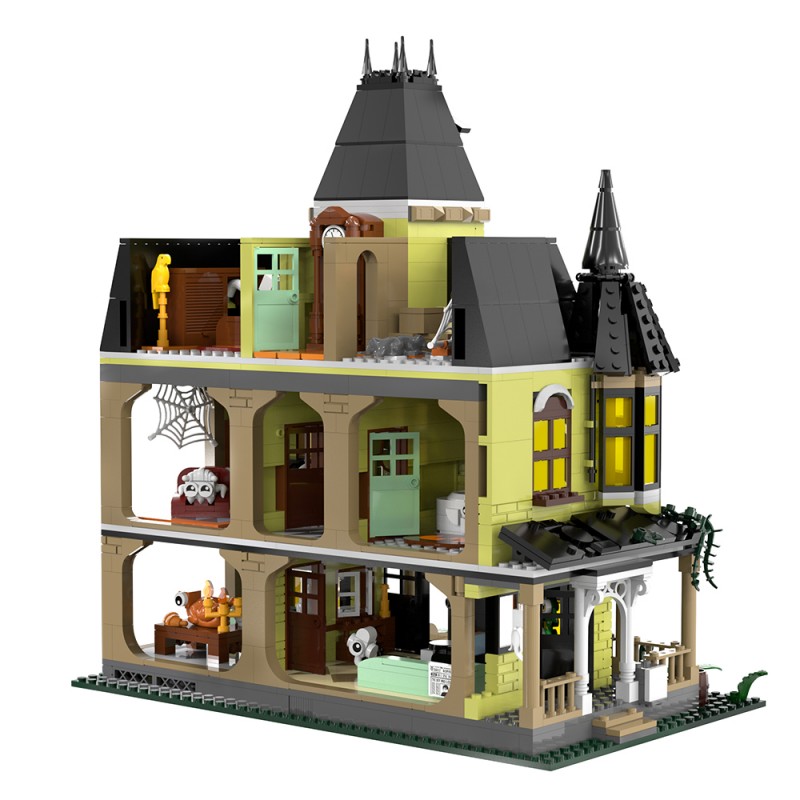 GOBRICKS MOC S1010 The Haunted Mansion - YWOBB