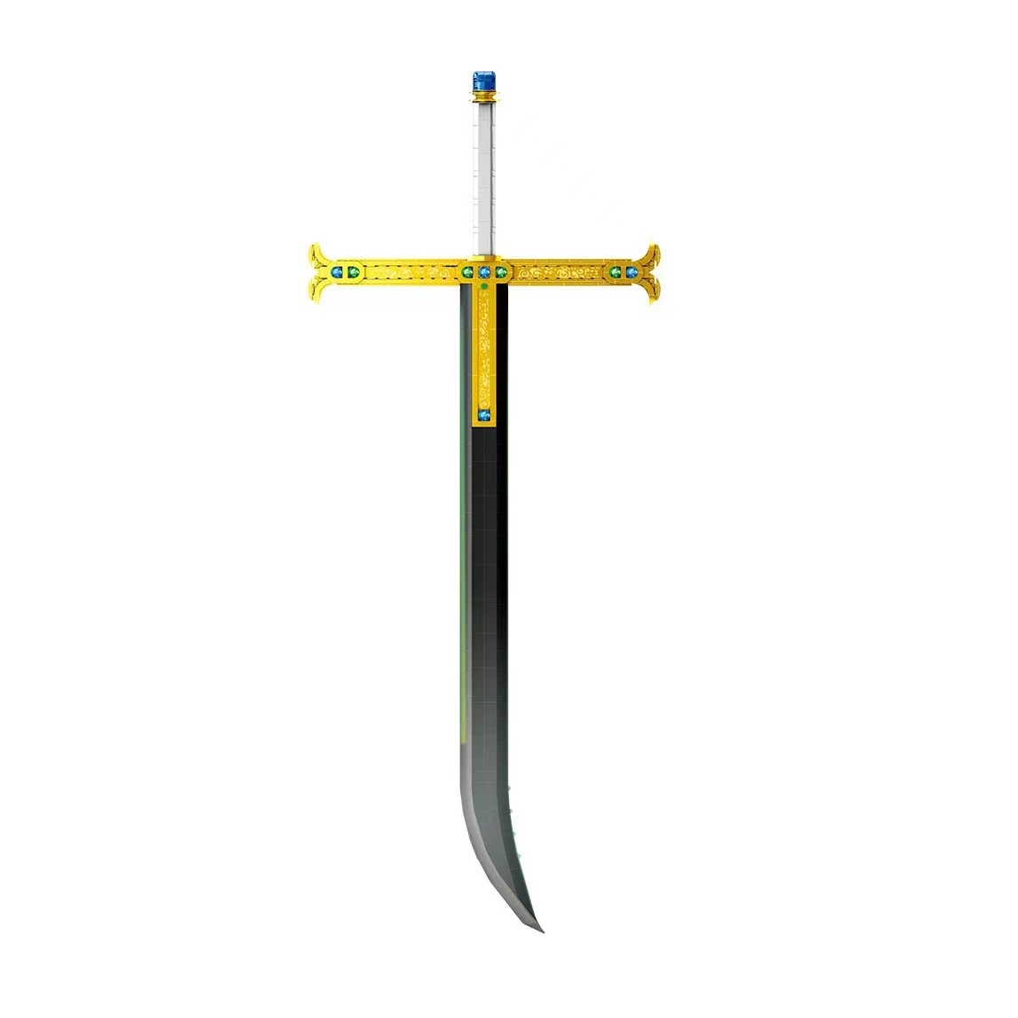 DK 1541 One Piece Hawk Eyes Mihawk Black Knife - YWOBB