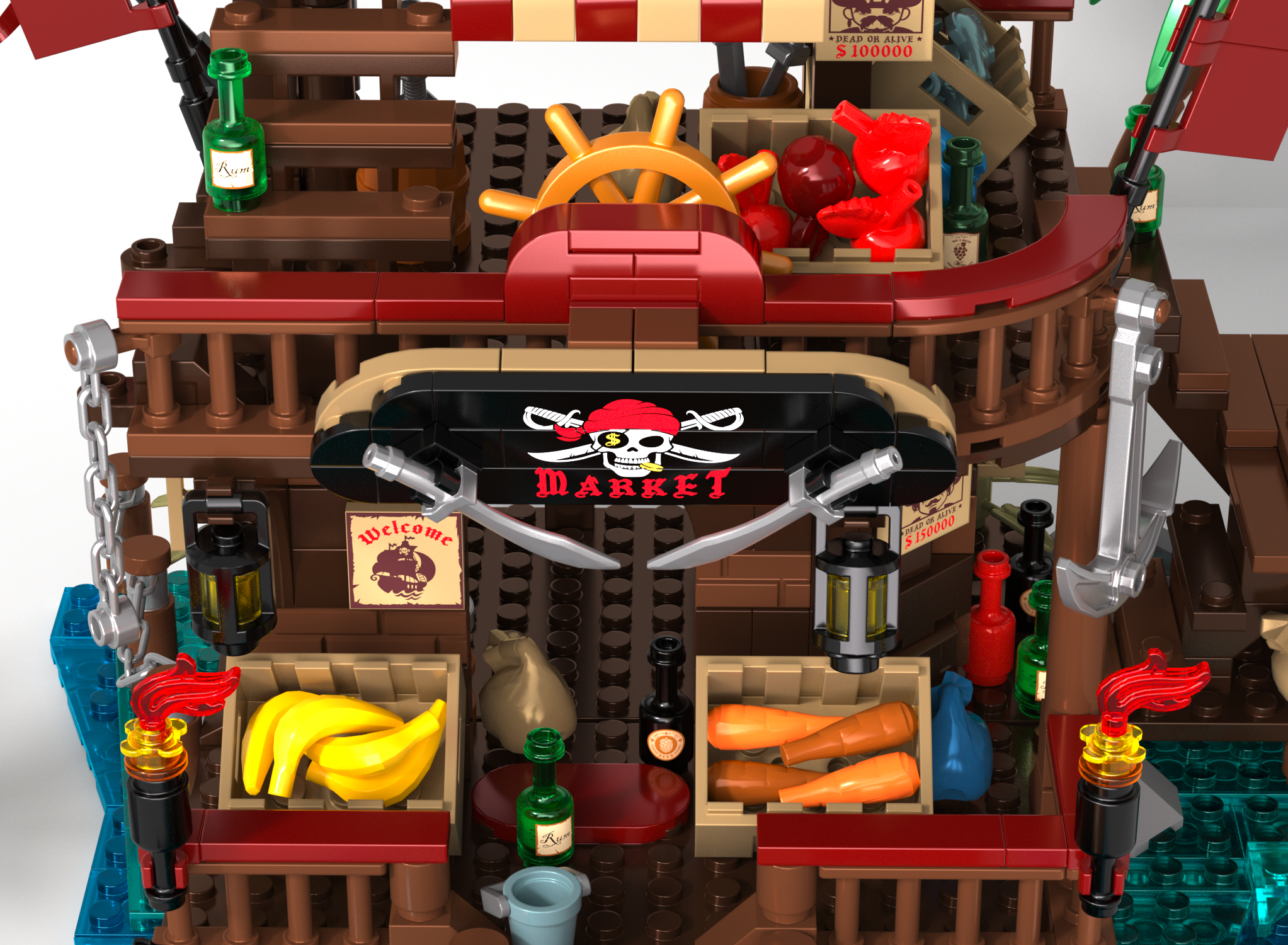 Iambrick 31111 Pirate Street View - YWOBB