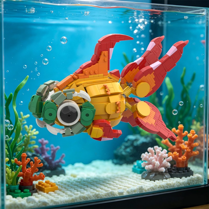 GOBRICKS MOC 244865 Pokeman Chi-Yu - YWOBB