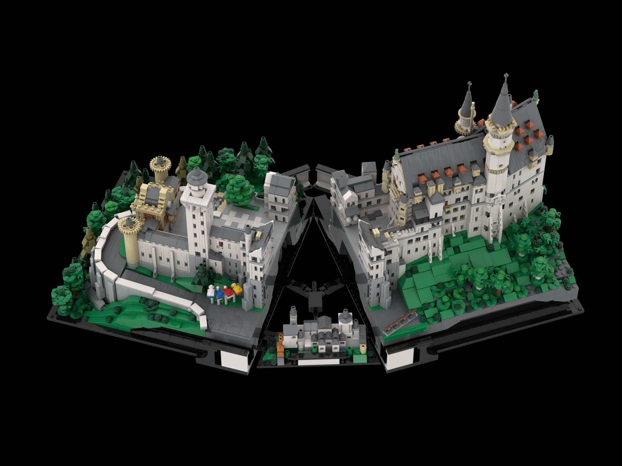 XINGBAO 88188 Schloss Neuschwanstein - YWOBB