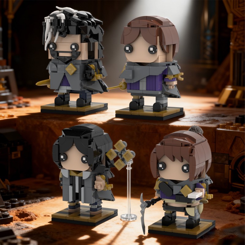 GOBRICKS MOC S0141 Clair Obscur Expedition 33 Gustave，Lune，Maelle，Sciel - YWOBB