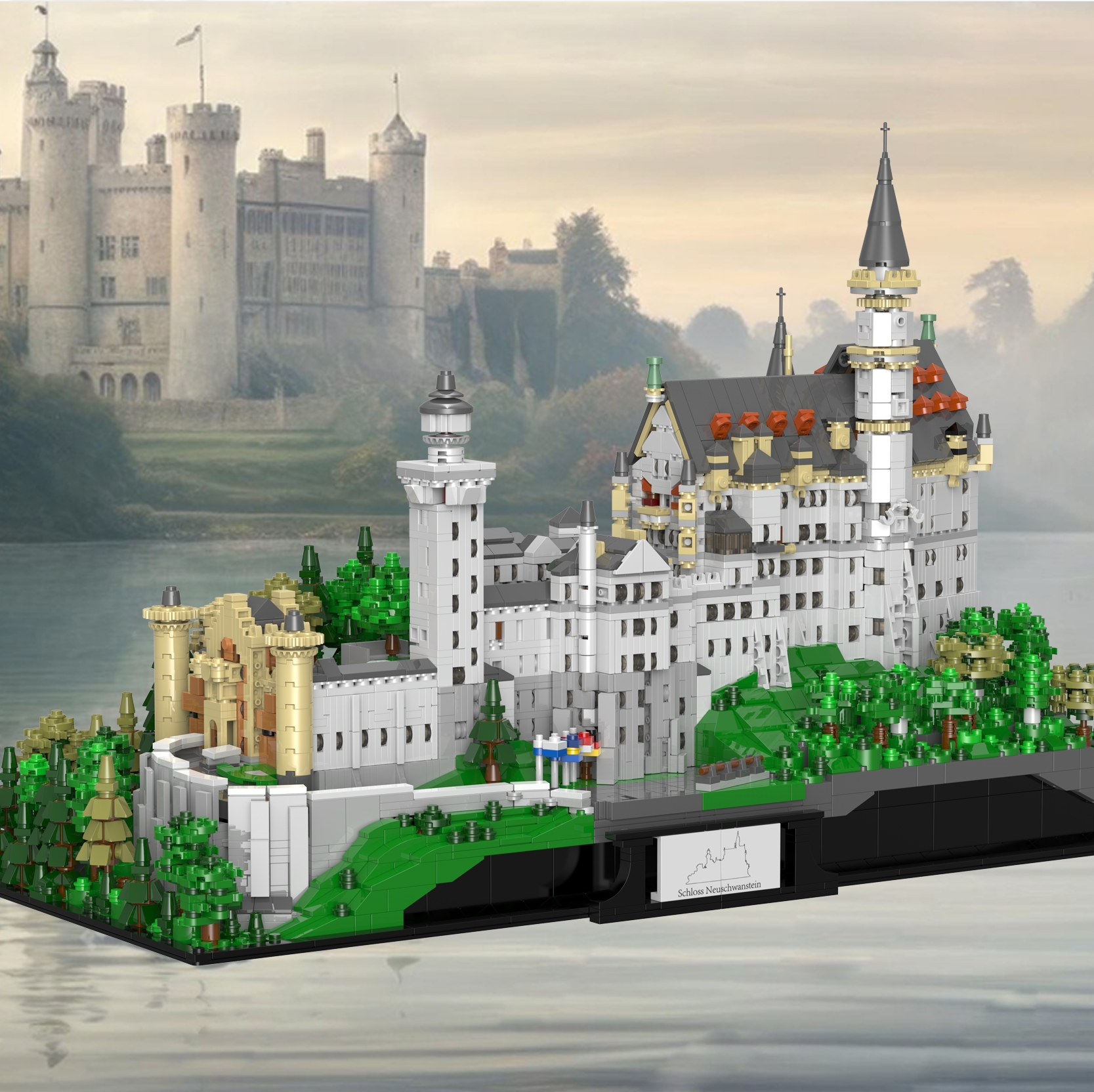 XINGBAO 88188 Schloss Neuschwanstein OVP US Warehouse Version - YWOBB
