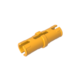 GOBRICKS GDS-2139 Pin with Short Friction Ridges Length 15.7 POM - YWOBB
