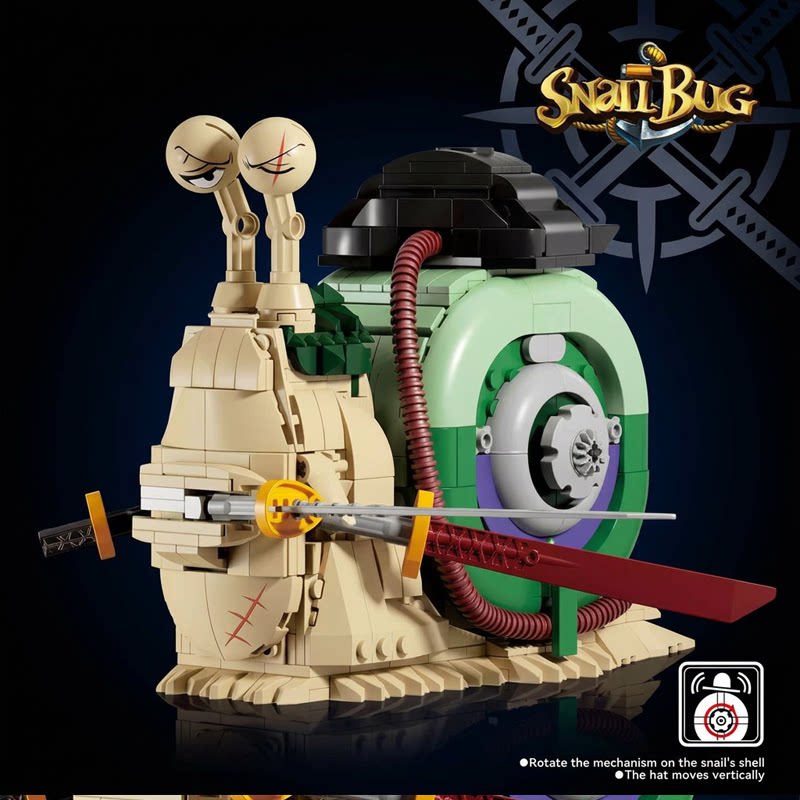 DK 1595 One Piece: Zoro Den Den Mushi - YWOBB