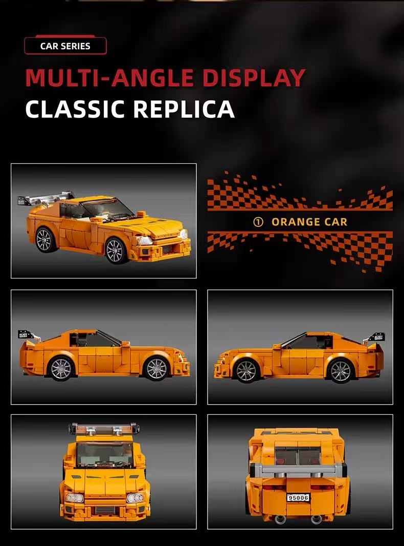 12GO 95006 Fast & Furious 3-Car Set - YWOBB