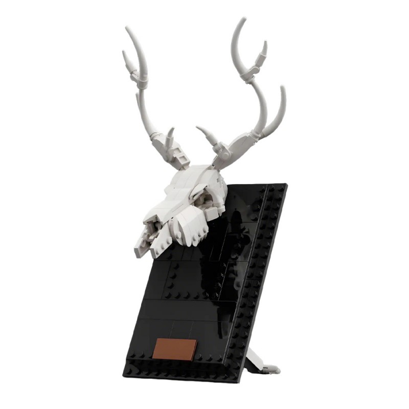 GOBRICKS MOC 53166 Dinosaur Fossils 21320 Alternate Build Deer Skull - YWOBB