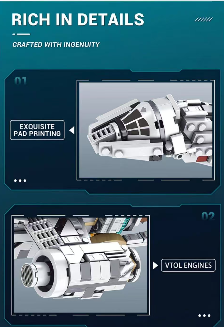 STACKO BRICKS 07001 FIREFLY-SERENITY - YWOBB