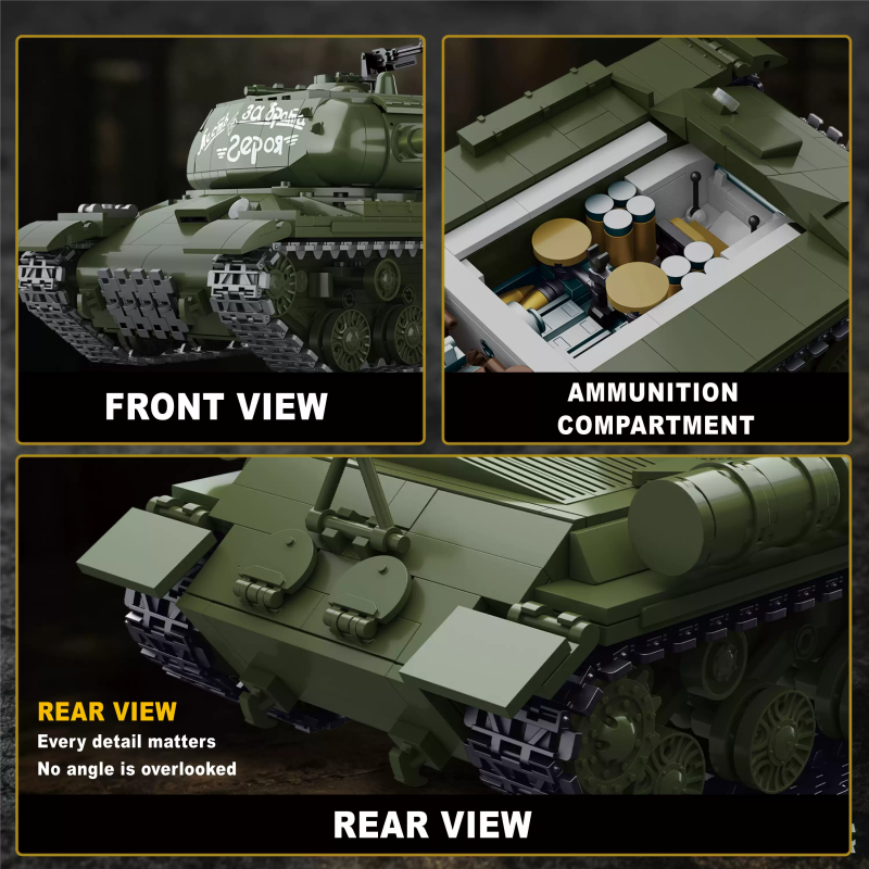 TK2 8007 IS-2 HEAVY TANK - YWOBB