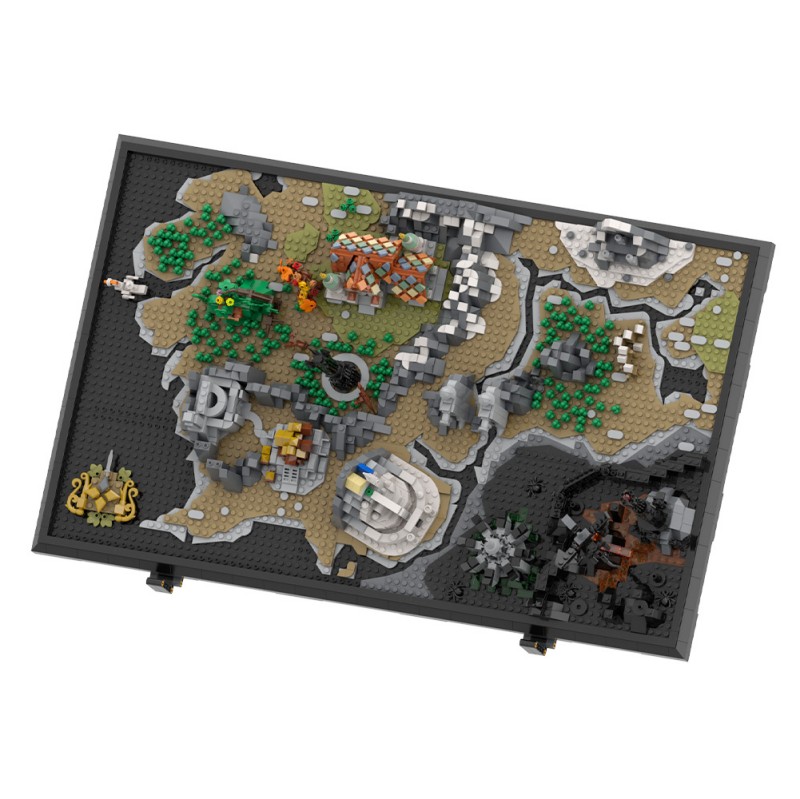 GOBRICKS MOC S0132 The Lord of the Rings Middle-earth - YWOBB