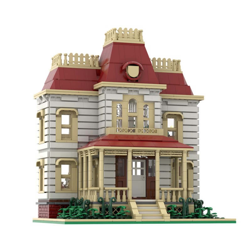 GOBRICKS MOC S1115 Psycho House - YWOBB