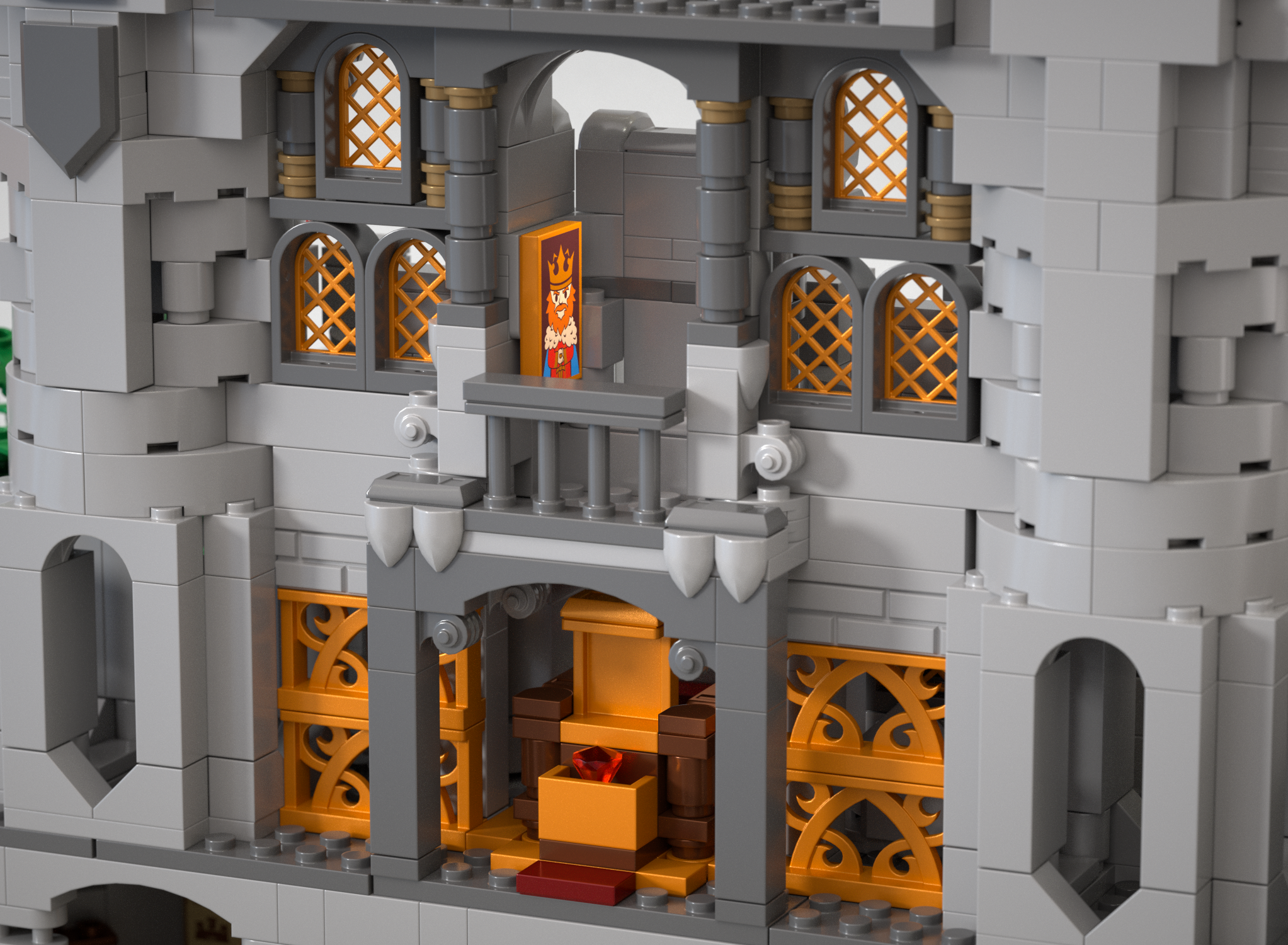 Iambrick 40211 Sword of Holy Spirit Castle - YWOBB