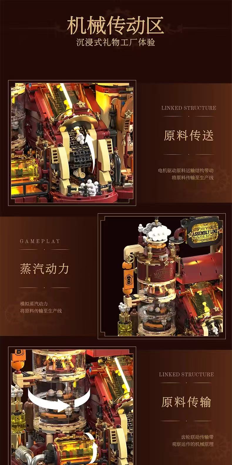 HUIYOYOYI H1015 Steam Fantasy Gift Workshop - YWOBB