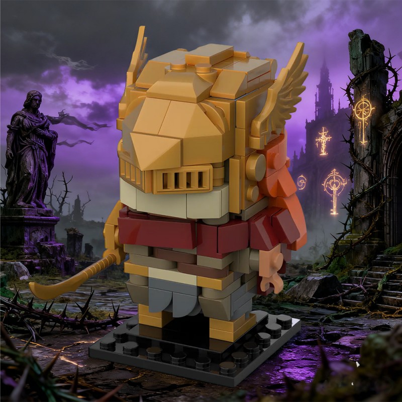 GOBRICKS MOC 239867 Elden Ring- Malenia, Blade of Miquella Brickheadz - YWOBB