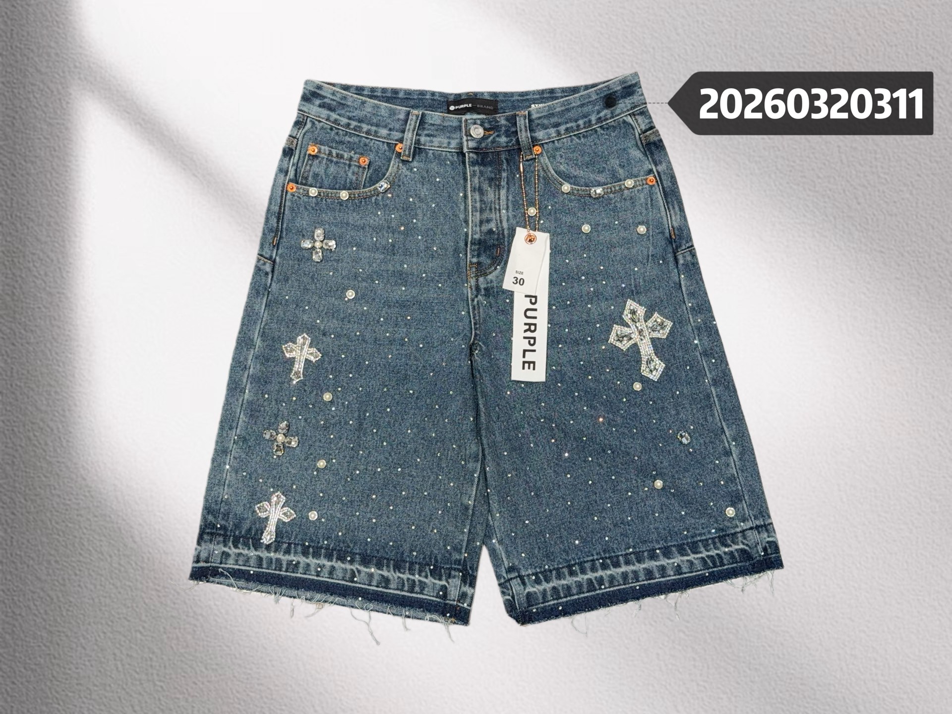 82_Purple Brand Shorts