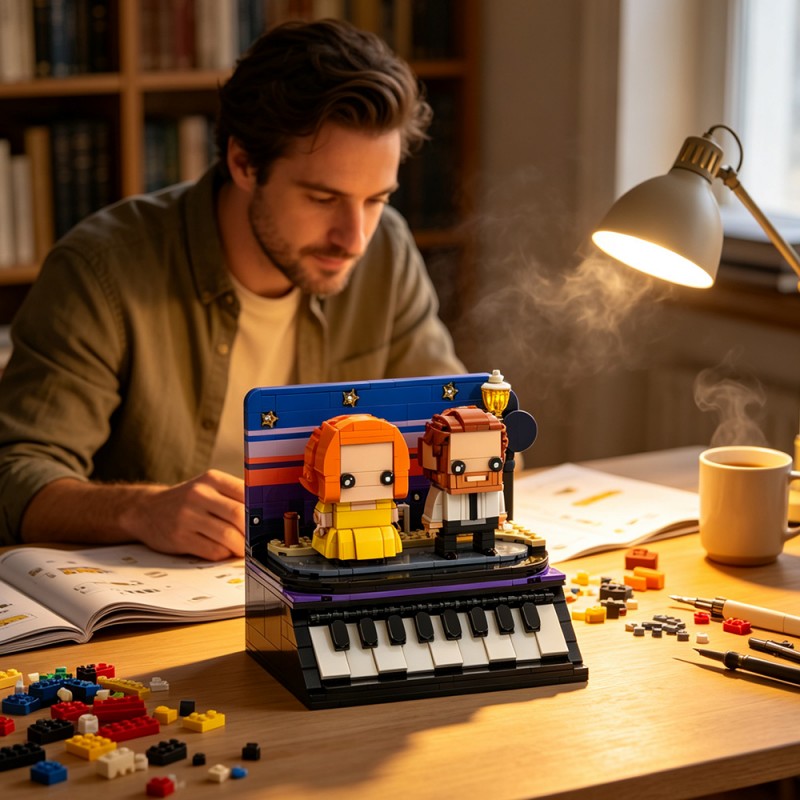 GOBRICKS MOC S1117 la la land - YWOBB