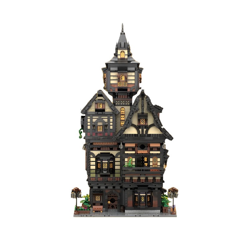 GOBRICKS MOC 246631 THE SAGE'S TOWERHOUSE - YWOBB