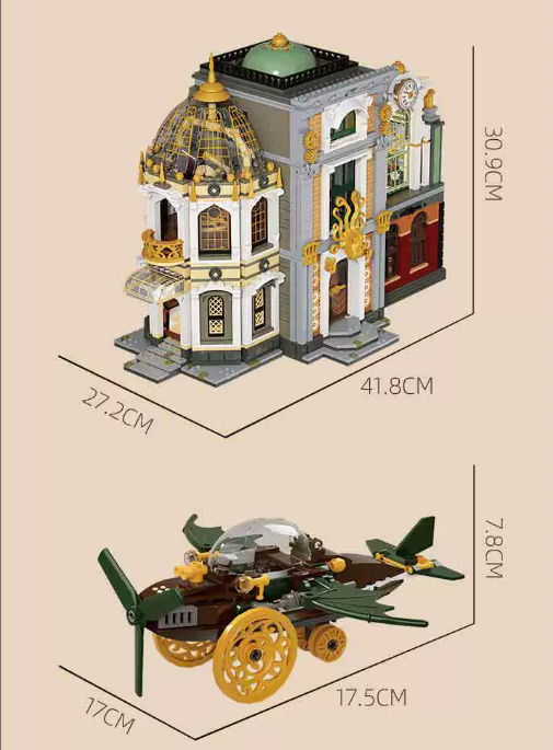 Xbert 66214 Steampunk Explorer with Lights - YWOBB