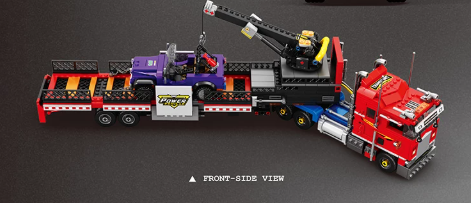 Reobrix 843 SEMI-TRUCK WITH TRAILER - YWOBB