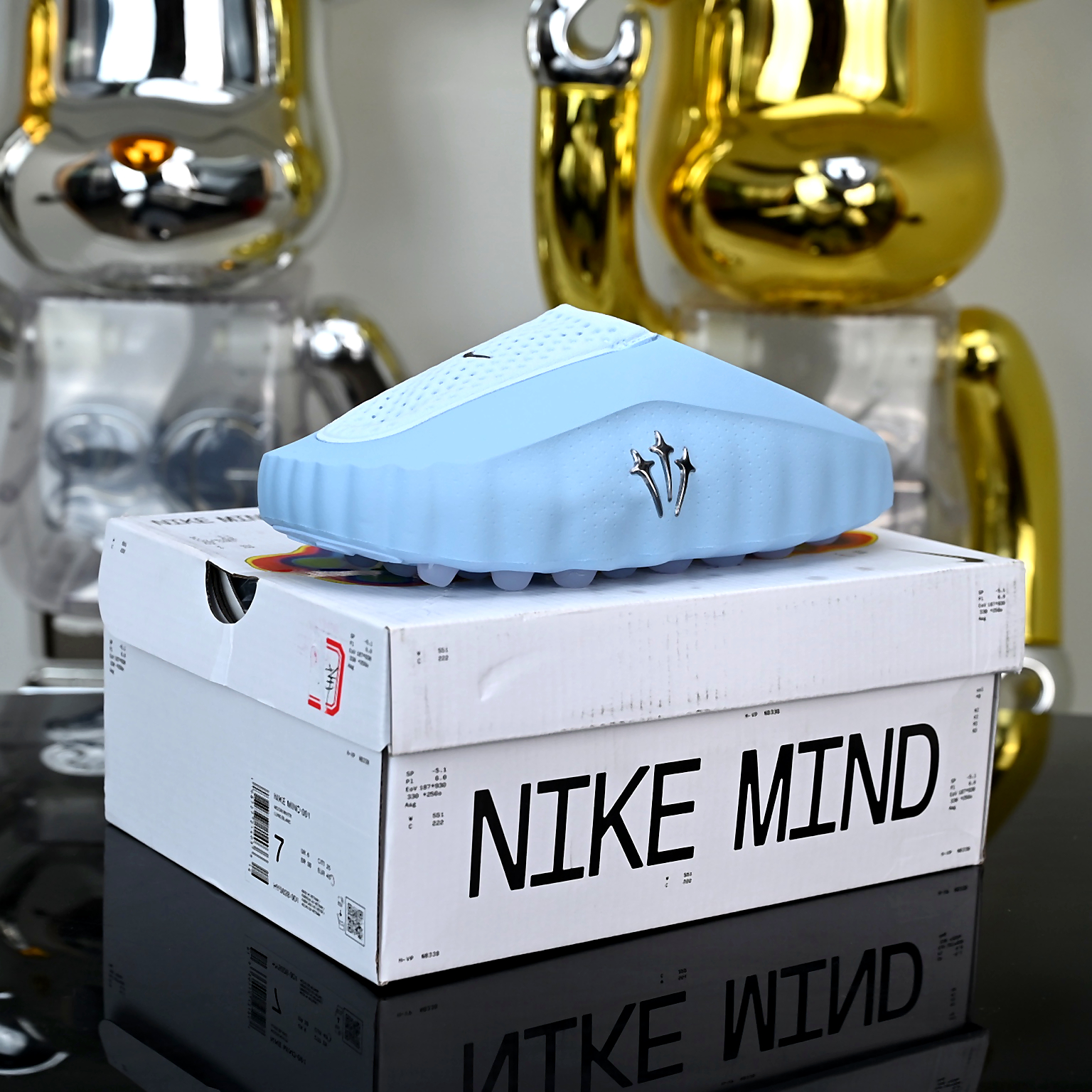 Nike Mind 001 Medium White Le Bleu Blanc HY5028-001