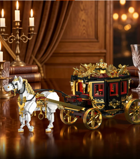 HUIYOYOYI H1042 MEDIEVAL ROYAL CARRIAGE - YWOBB