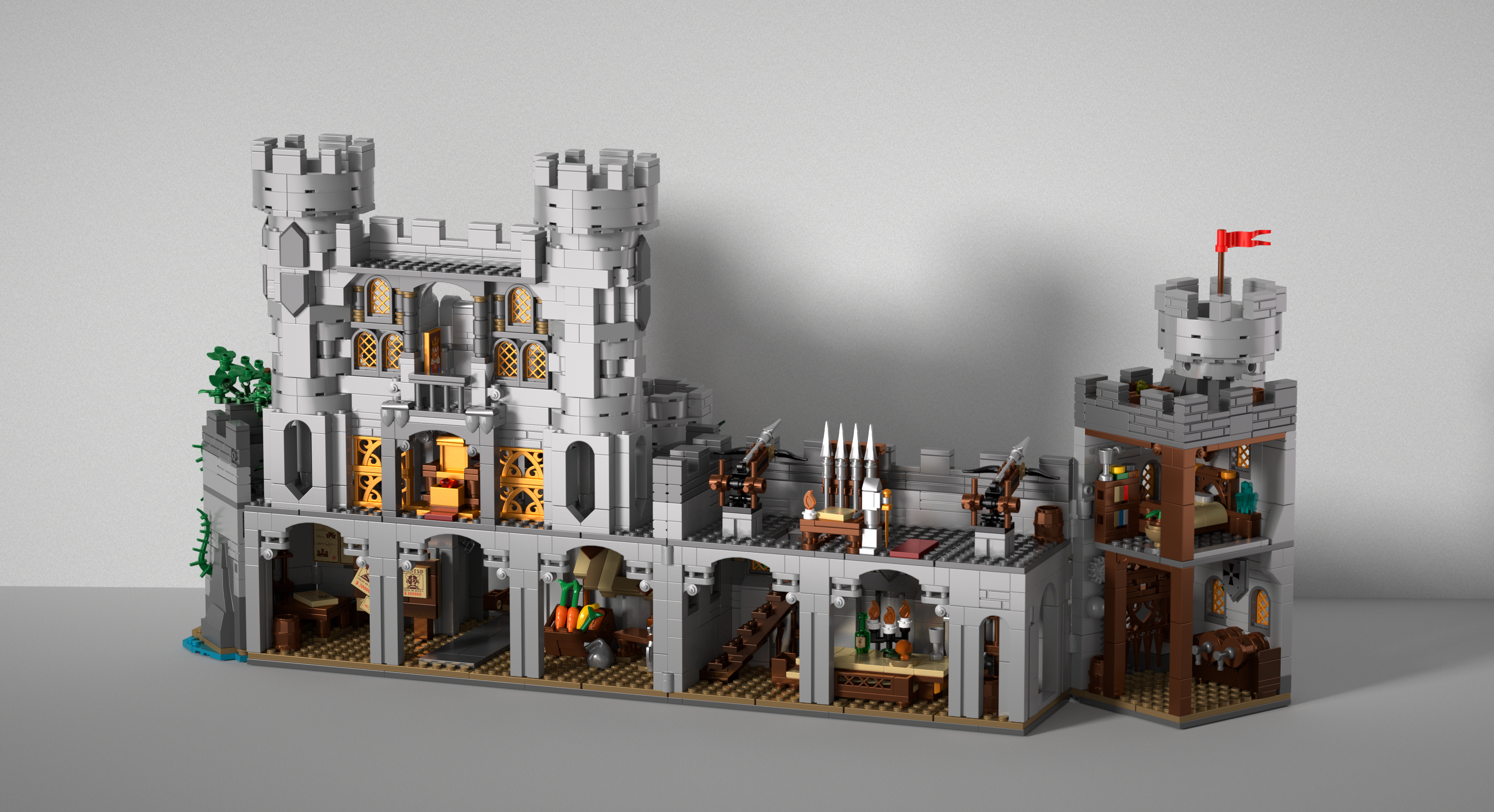 Iambrick 40211 Sword of Holy Spirit Castle - YWOBB
