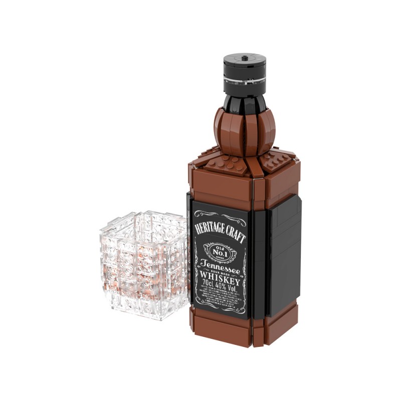 GOBRICKS MOC S1116 Wine bottle - YWOBB