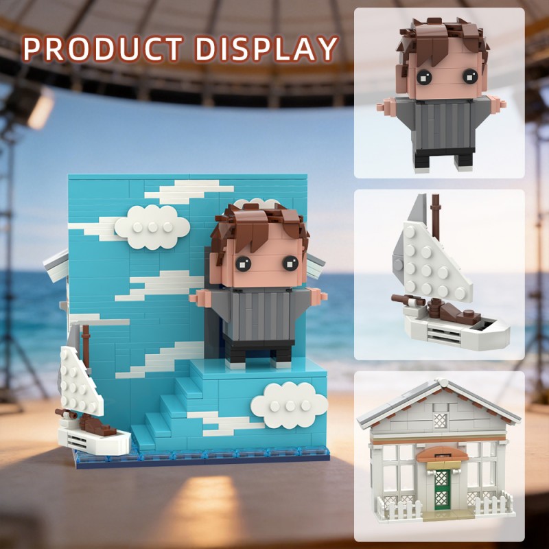 GOBRICKS MOC S1099 The Truman Show - YWOBB