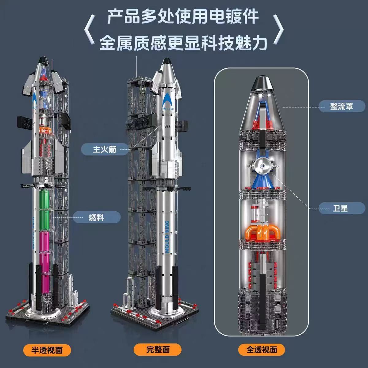 Mould King 21077 Vessel - YWOBB