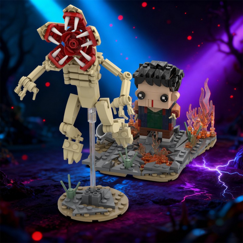 GOBRICKS MOC S0134 Stranger Things Will's awakening - YWOBB