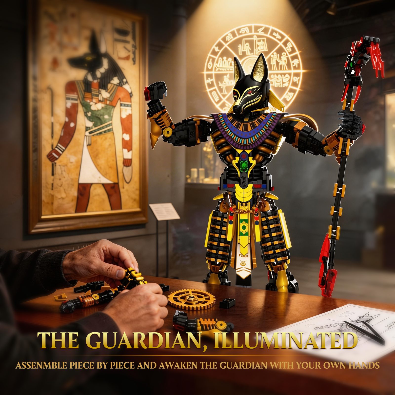 JMBricklayer 70012 Egypt Anubis - YWOBB