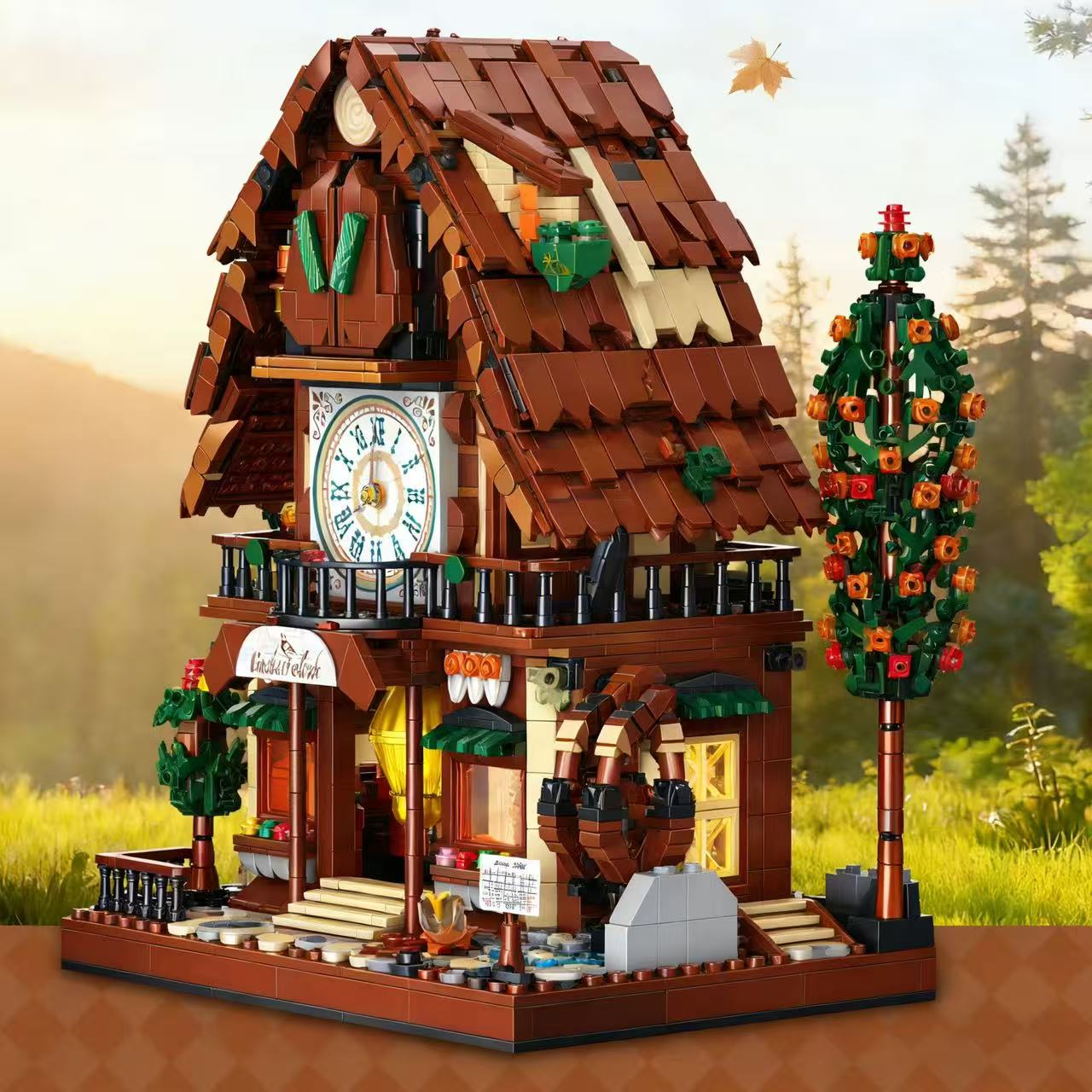 GAO MISI T2131 Cuckoo Clock House - YWOBB